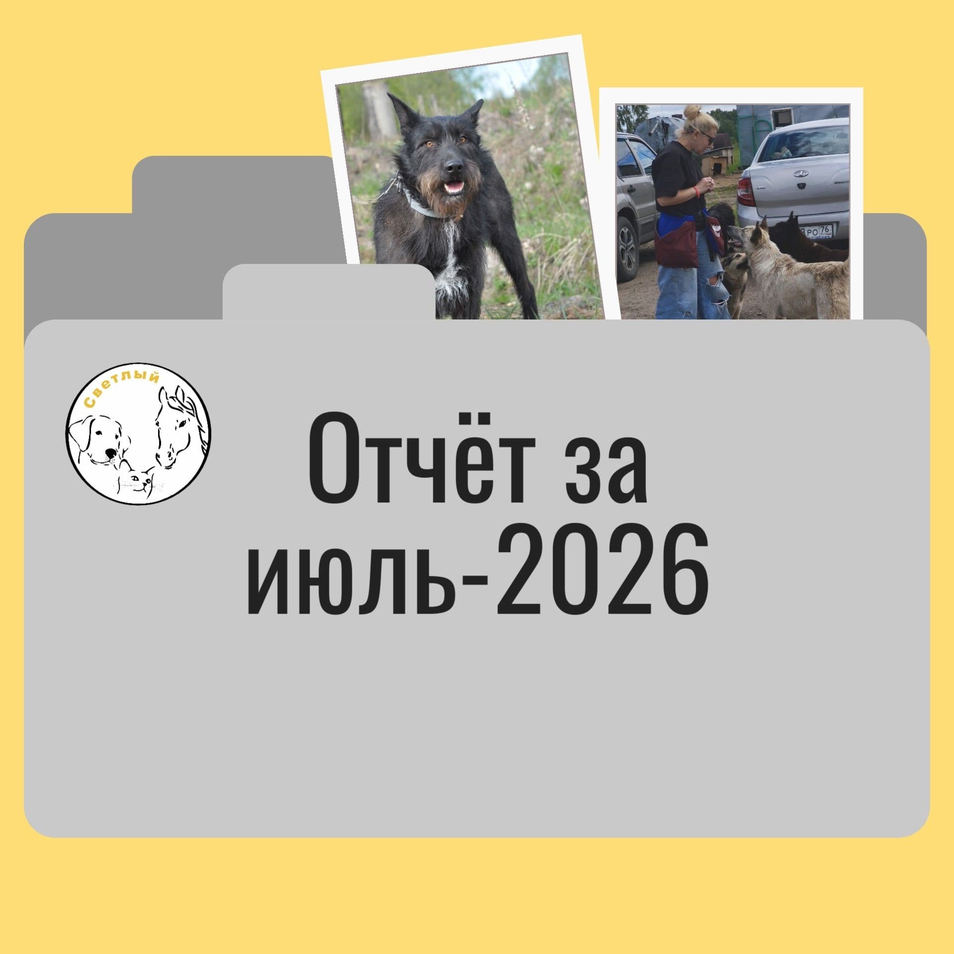 Подготовили отчет за июль-2026. В карточках - основные цифры и события прошедшего месяца.